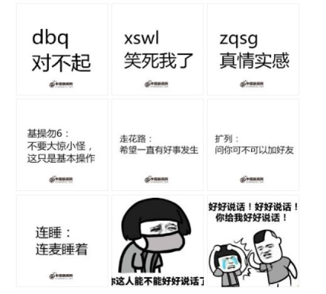 0后常用网络语言和黑话，8090后表示看不懂"